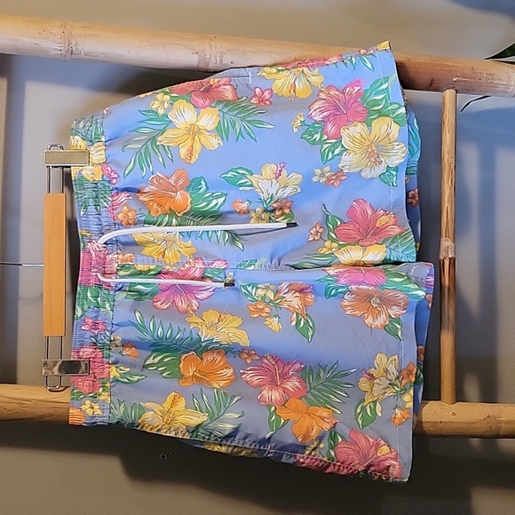 Polo Ralph Lauren ALOHA Hawaiian Swim Trunks - Picture 2 of 7